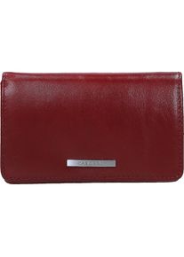 Claudio, Damen, Portemonnaie, Ferrici Dames portemonnee Classico Leer - rood, Rot
