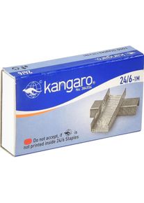 Kangaro, B&uuml;roklammer, Heftklammern, 1000 stk. (1000 x)