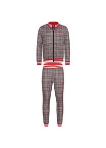 Lonsdale, Herren, Laufjacke, Glatrigill (M), Mehrfarbig, Schwarz, Weiss, Rot, M