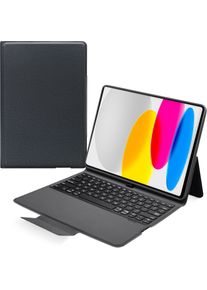 Mobilize Ultimatives Bluetooth-Geh&auml;use (Apple iPad 2022 (10. Gen)), Tablet Tastatur, Schwarz