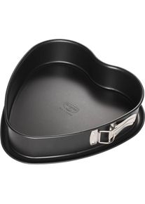Dr. Oetker Herz-Springform mit Auslaufschutzboden, Backform, Schwarz