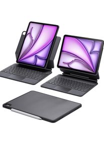 ESR Toetsenbord Hoes Geschikt voor iPad Air 13 (2024/2025) - Rebound Magnetic Keyboard, Tablet Tastatur, Schwarz