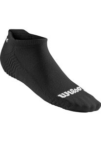 Wilson, Damen, Sportsocken, NO SHOW SOCKS BLACK (3X) (37 - 42), Schwarz