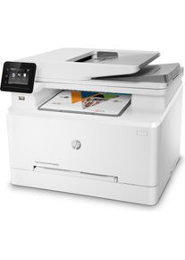 HP M283fdw Color LaserJet Pro (Laser, Farbe), Drucker, Weiss