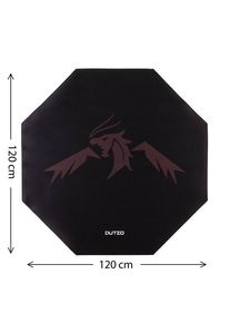 DUTZO Fushi Gaming Floor mat - Schwarz / Braun
