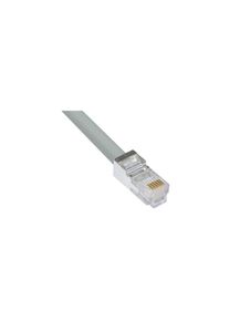 L-Com L-Com TRD, 20 ft, Grey RJ45 to Male RJ45 Male, Nickel Plated Copper Polyvinyl Chloride Sheath, Grå - TRDU45SCR-20