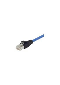 L-Com L-Com TRD, 1 ft, Blue RJ45 to Male RJ45 Male, Aluminium/Polyester Foil Polyvinyl Chloride Sheath, Blå - TRD855SCRBL-1
