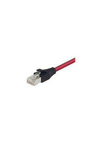 L-Com L-Com TRD, 15 ft, Red RJ45 to Male RJ45 Male, Aluminium/Polyester Foil Low Smoke Zero Halogen Sheath, Röd - TRD855SIGRD-15