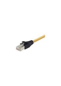 L-Com L-Com TRD, 2 m, Yellow RJ45 to Male RJ45 Male, Aluminium/Polyester Foil Polyvinyl Chloride Sheath, Gul - TRD855SCRY-2