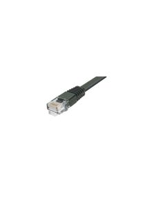 L-Com L-Com TRD, 2 ft, Black RJ45 to Male RJ45 Male Polyvinyl Chloride Sheath, Svart - TRD855FLAT-2