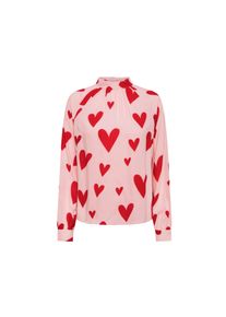 Tchibo - Bluse mit Print - Damen - Gr. 38 - rot