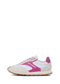 K by KARL LAGERFELD Karl Lagerfeld Trampki niskie 'Sonar' dla kobiet szaro-beżowy / r&oacute;żowy / biały Rozmiar 35