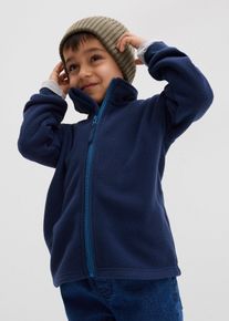 bonprix Jachetă fleece moale, albastru, 92/98