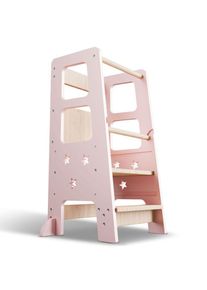 Juskys Gyermek tanul&oacute; torony biztons&aacute;gos &aacute;ll&iacute;that&oacute; r&oacute;zsasz&iacute;n