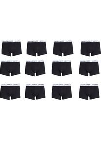 Jack & Jones Jack & Jones , Damen , Trunk »JACSOLID Stretchkomfort, elastisch, bequem mit sportlichem Look« Packung, 12 Stk. , Black Pack:Black - Black - Black...