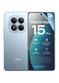 Xiaomi , Smartphone »Redmi Note 15 Pro 8+256« Glacier Blue , Glacier Blue , MediaTek Helio G200-Ultra
