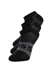 BOSS , Damen , Sneakersocken »3P AS Logo CC« 3 Paar tlg. , Black 001 , 43-46 , 43-46 , 3er Pack Freizeitsocken von BOSS Menswear
