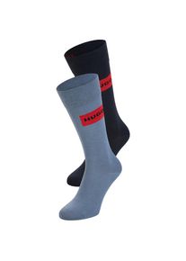 HUGO Underwear , Damen , Socken »RED LABEL« 2 Paar tlg. , Open Blue 496 , 43-46 , 43-46 , 2er Pack Socken von Hugo