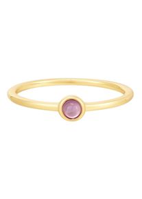 Glanzstücke München Glanzstücke München , Damen , Fingerring »GSM4000« mit Amethyst , gelbgold , 60 , Edelstein-Ring für Damen