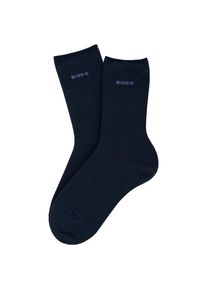 BOSS , Damen , Socken 2 Paar tlg. , Dark Blue 401 , 39-42 , 39-42 , 2er Pack Socken von BOSS