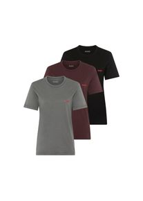 HUGO Underwear , Jungen,Damen , T-Shirt »RN TRIPL« Packung, 3 Stk. mit Rundhalsausschnitt , Open Miscellaneous 969 , M (50) , M (50) , 3er-Set...