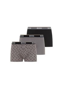 BOSS , Jungen,Damen , Trunk Packung, 3 Stk. , Open Grey 060 , 3 Stk. , S -3 Stk. , S , 3er Pack Trunk von BOSS Underwear