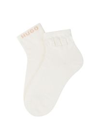 HUGO Underwear , Damen , Kurzsocken »MESH LOGO« 2 Paar tlg. , Open White 119 , 39-42 , 39-42 , 2er Pack Socken von Hugo Underwear