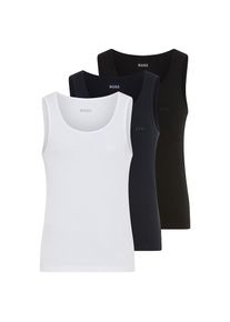 BOSS , Jungen,Damen , Tanktop »3P RibClassic ONE« , Open Miscellaneous 971 , L , L , 3er Pack Tank Top von BOSS