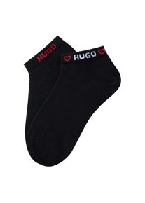 HUGO Underwear , Damen , Kurzsocken , Black 001 , 35-38 , 35-38 , 2er Pack Sneakersocken von Hugo