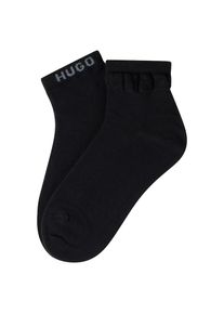 HUGO Underwear , Damen , Kurzsocken »MESH LOGO« 2 Paar tlg. , Black 001 , 39-42 , 39-42 , 2er Pack Socken von Hugo Underwear