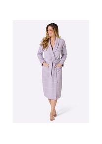 feel good , Damenbademantel , lavendel , 100% Baumwolle , 40/42