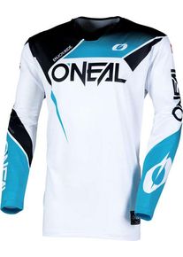 O Neal ONeal Hardwear Air Slam, jersey , color: White/Black/Turquoise , size: S