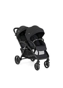 Joie Geschwisterwagen , Schwarz , Textil , 56x101.5x104 cm , Feststellbremse, Fu&szlig;st&uuml;tze abklappbar, 5-Punkte-Gurt, f&uuml;r Babyschale geeignet , Baby on Tour, Kinderwagen, Geschwisterwagen & Zwillingskinderwagen
