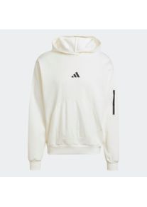 adidas Sportswear Män Sport sweatshirt 'City Escape' vit Storlek XXL
