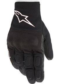 Alpinestars S-Max Drystar, gloves , color: Black/White , size: M