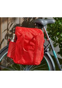 Tchibo - 2 az 1-ben kerékpártáska és oldaltáska - piros