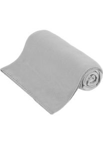 Teesa, Decke, Fleece blanket 130x150 cm - gray (130 x 150 cm)