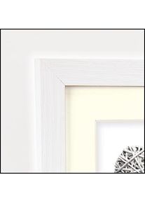 ZEP, Bilderrahmen, Bilderrahmen V32454 Regent 4 White 30x40 / 40x50 cm