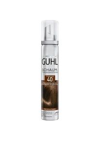 Guhl, Haarschaum, Foam Tint Fixer Color 40 Medium Brown Für dunkelblondes bis mittelbraunes und graues Haar Sanfter (100 ml)