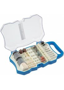 MGA Entertainment MGA, Schleifmaschine + Poliermaschine, Hoegert Komplet Akcesoriów Zapasowych Do Mini Szlifierki 72szt. (Geradschleifer)