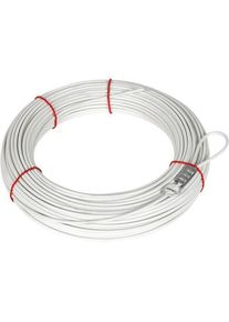 Roth-Kippe Drahtseil Ring 50m, Wäscheständer, Weiss