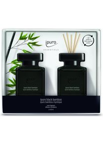 Ipuro, Raumduftaccessoire, Black bamboo Set (100 ml)