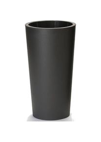 Euro3Plast, Blumentopf, Pflanztopf Tuit Raw Ø 33 cm anthrazit (33 cm)