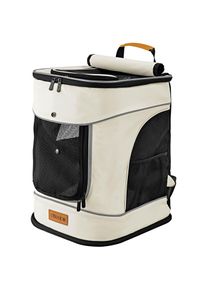 Cadoca Kattenrugzak Beige 41x30x31cm