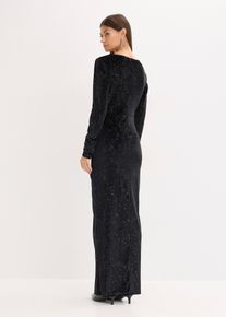 bonprix D&aacute;mska Večern&eacute; &scaron;aty, trblietav&eacute;, čierna, 52