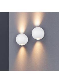 Trio Leuchten Avisio Applique murale LED, 2 sources lumineuses, 246760231,