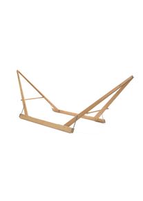Support pour hamacs pliable en fr&ecirc;ne naturel