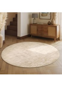 Vikosa Teppich &raquo;Jane&laquo; rund 10 mm H&ouml;he