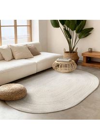 Hanse Home Teppich &raquo;Rangpur Juteteppich&laquo; oval 10 mm H&ouml;he