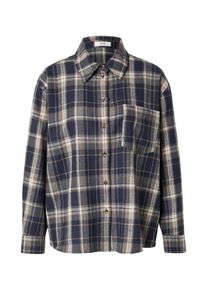 Jacqueline de Yong JDY Kvinnor Blus 'JDYMADDIE' ecru / nattblå / brun Storlek XL